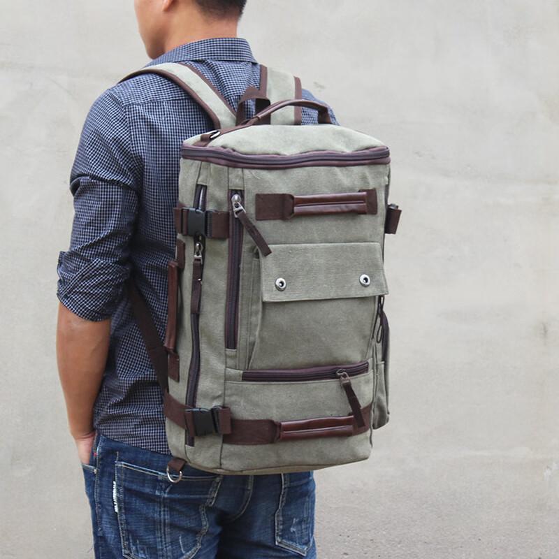 Zoyou Vintage Men's Large Capacity Backpack