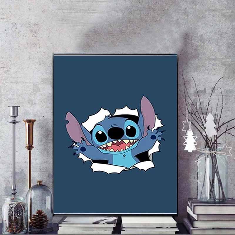 Disney Diamond Painting Stitch 5D DIY Rhinestone Diamond Embroidery Cross stitch Home and Wedding Decorations