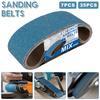 3 X 18 Inch Sanding Belts Zirconia Sandpaper (40/60/80/120/150/240/400 Grits) Suitable for Wood Paint Sanding Metal Polishing