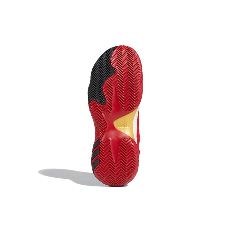 New Adidas Harden Vol. 6 Vivid Red Monogram HQ3884