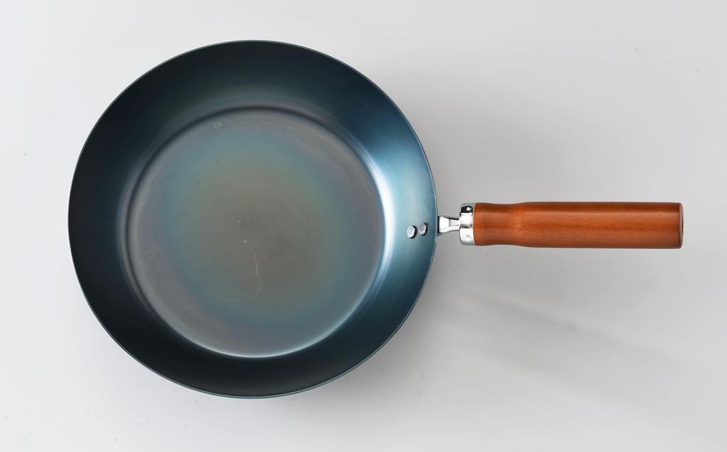 Takisaburo Fritar 26 IH feito em ferro a gás de madeira fácil de cozinhar panela de cozinha [Kawabata Shoten] panela, cm, compatível, Japão, ferro, antiaderente, alça,