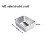 316 Stainless Steel Airtight Food Storage Container with Lid & Handle, Refrigerator-Safe Bento Box
