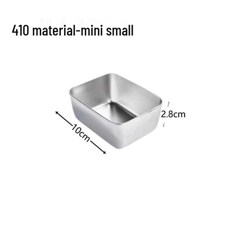 316 Stainless Steel Airtight Food Storage Container with Lid & Handle, Refrigerator-Safe Bento Box