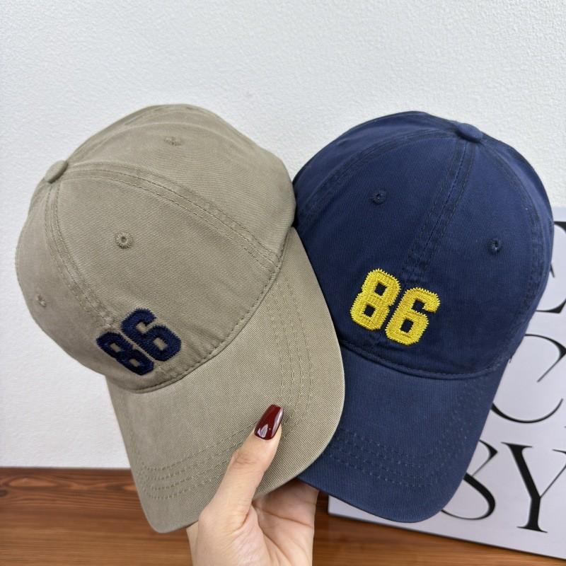 Baseball Cap For Men And Women With Embroidered Letter Design For Street Style And Sun Protection