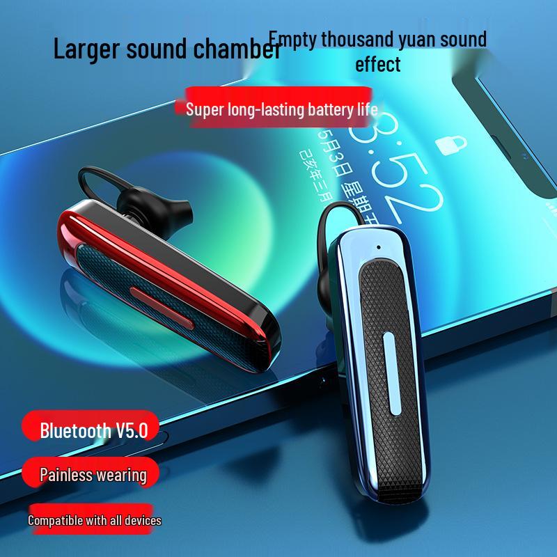 E1 Bluetooth Earphones: Long-lasting Battery, Wireless, Noise-Cancelling Sports In-Ear Design.