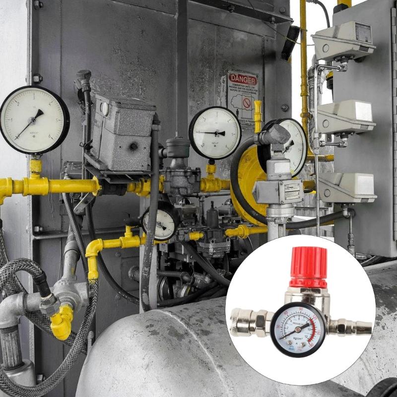 Kompressorregler Schalter Mit 140PSI Manometer Und Universal