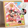Pearl Art Painting Mickey Minnie Candy House Wall Decor Gemstone Crafts Adult/Beginner Gift Creative Home Decor Unframed