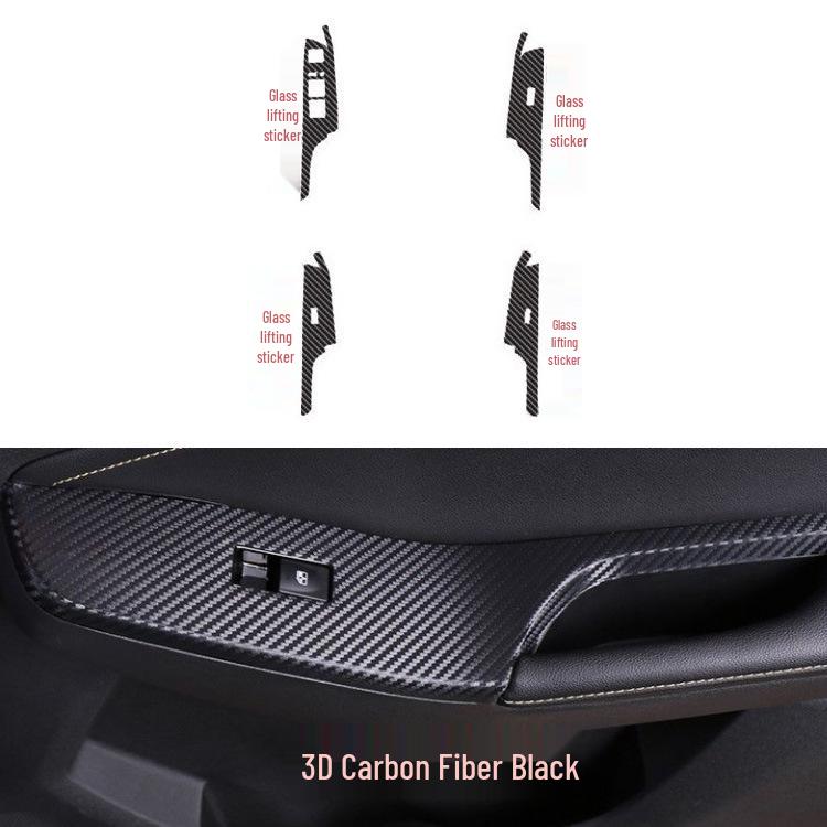 

Beijing Zhida X3 Interior Trim and Anti-Scratch Stickers for Console, Lever, and Door