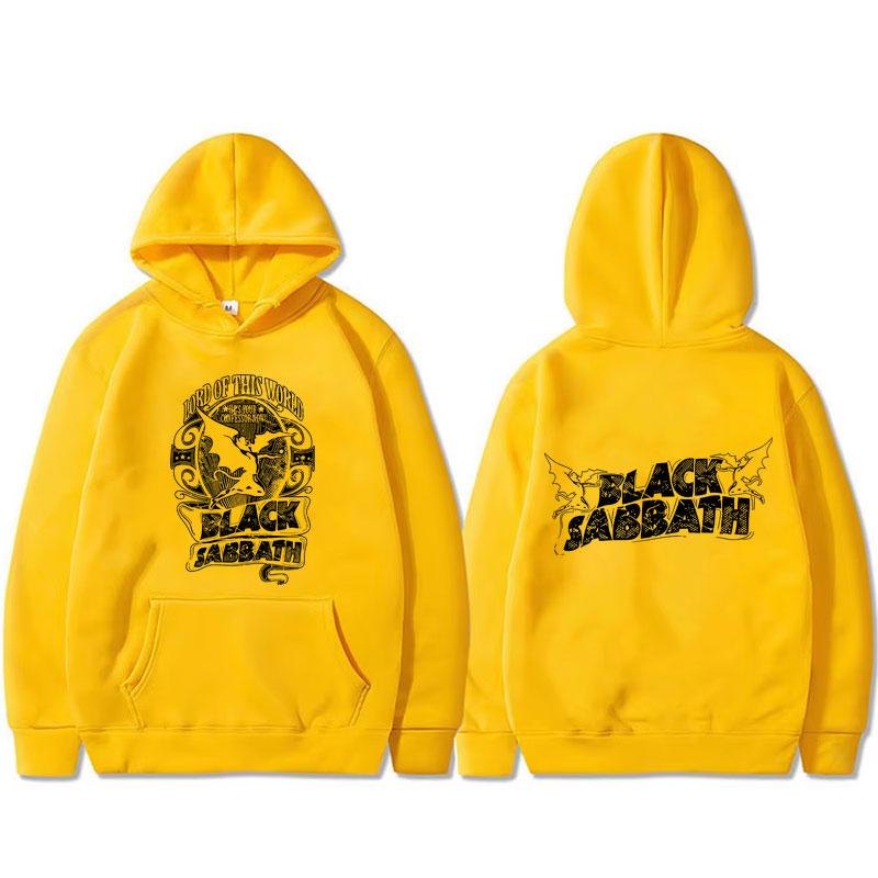 

Хеви-метал рок-группа Black Sabbath Оззи Осборн Master of Reality Lord of This World Худи мужское винтажное оверсайз 3XL