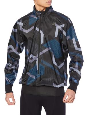 Running Wear Running Packable Pullover Jacket 2011B951 Men's Performance Black Japan S (Equivalent To Japanese Size S)
