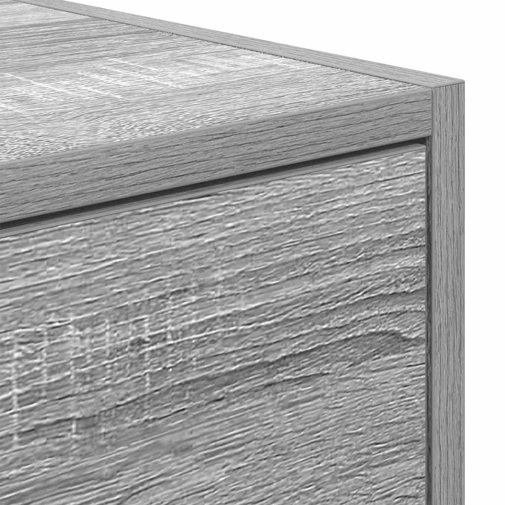 TV Cabinet Gray Sonoma 60 x 31 x 25.5 cm Particleboard