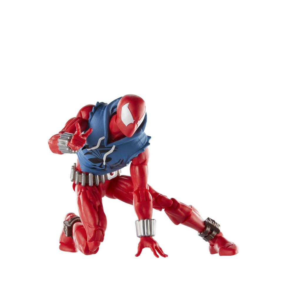 Hasbro Marvel Legends Series Scarlet Spider Comics Collectible Action Figure Authentic Spider-Man 6-inch (15cm) F9022,