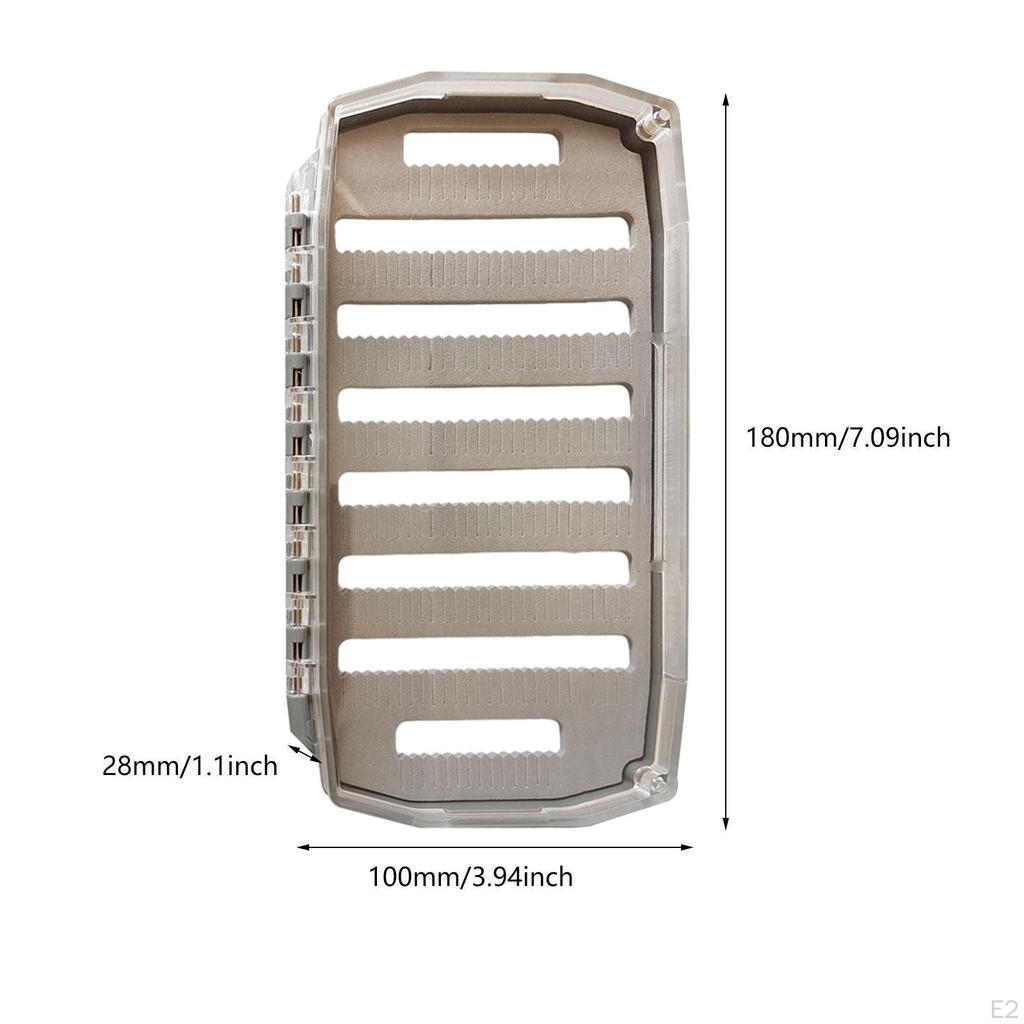 Fly Box Bait Storage Case Container Fishing Tackle for