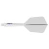 CUESOUL Integrated Flights ROST Slim 3 Pcs Set Transparent Clear blue Logo Size L CS-77-SC11T3-L