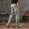 Premium Pure Cotton Casual Pants Men's Loose Straight Trousers Cotton Men's Pants New Spring and Autumn Thin Pants