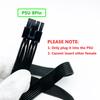 Funtin Seasonic PSU CPU Male To To EPS Cable for ASUS Modular Power Supplies Cable, 25-inch Male, 8-Pin 4+4-Pin (70cm)