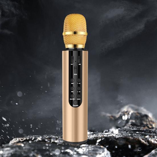 Profesionální UHF bezdrátový mikrofon Křišťálově čistý zvuk Redukce šumu Vše v jednom zařízení pro zpěv karaoke Mikrofon kompatibilní s Bluetooth