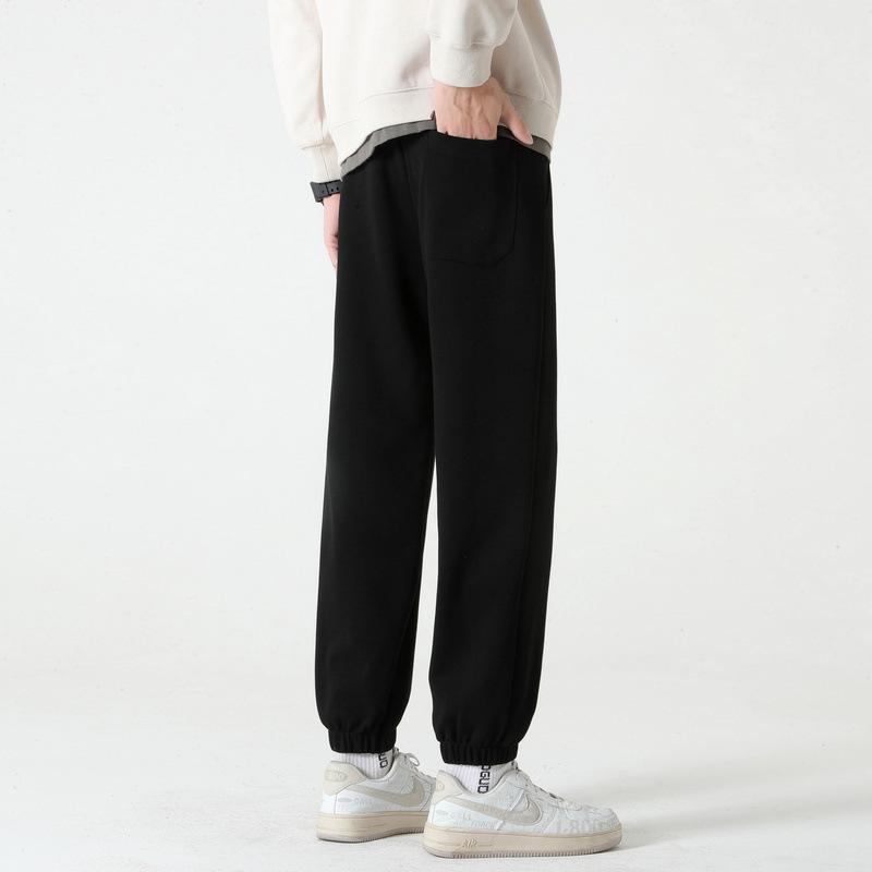 Frühling und Herbst Neue Comic Einfacher Druck Koreanische Version Neun-Punkt Teenager Locker Sporthose