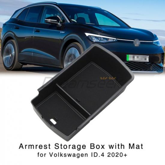 

Органайзер центральной консоли для VW ID.4 + Ящик для хранения подлокотника Держатель лотка для перчаток