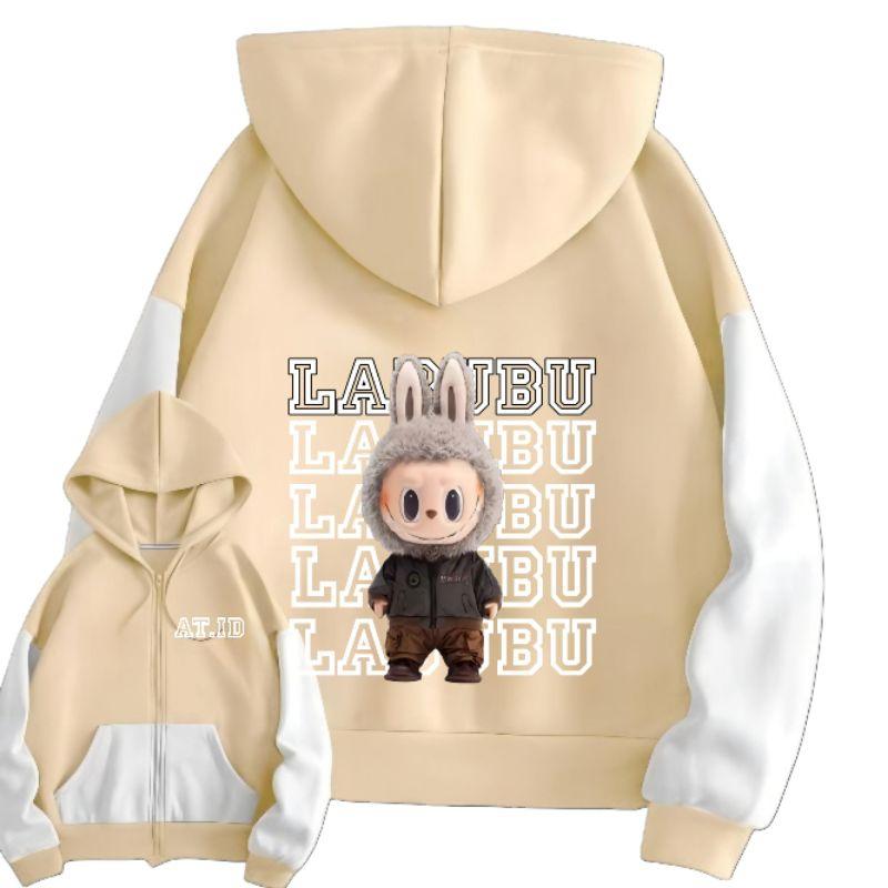 Latest Labubu Zipper Hoodie Sweater for Boys and Girls Ages 3-12