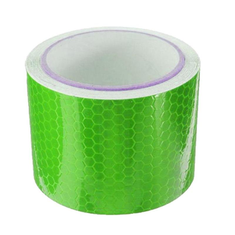 5cm*3m White Adhesive Reflective Strip Film Car Decorative Sticker Decal