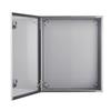 Steel Electrical Box, 24"x 20"x 8", 304 Stainless Steel Electrical Enclosure Box, Wall-Mounted Outdoor Electrical Electronic Equipment Enclosure with