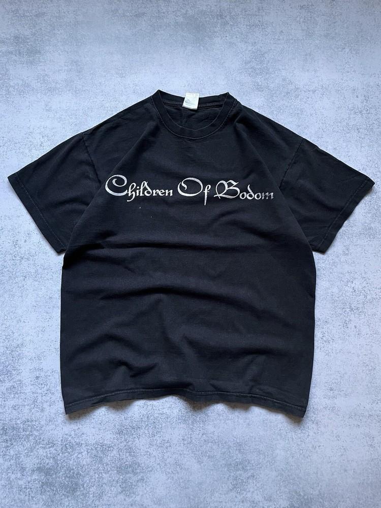 

Gildan Футболка Children of Bodom ЛОГО Унисекс Концертный S до 5XL BO839 Унисекс Футболка XXL