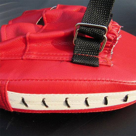 1 Pair Boxing Focus Punching Pad Hand Target Training Fight Faux Leather Gloves