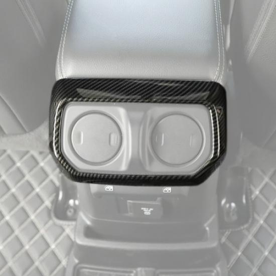 Carbon Rear Air Vent Outlet Trim Accessories For Jeep Gladiator JT/JL 2018-2025