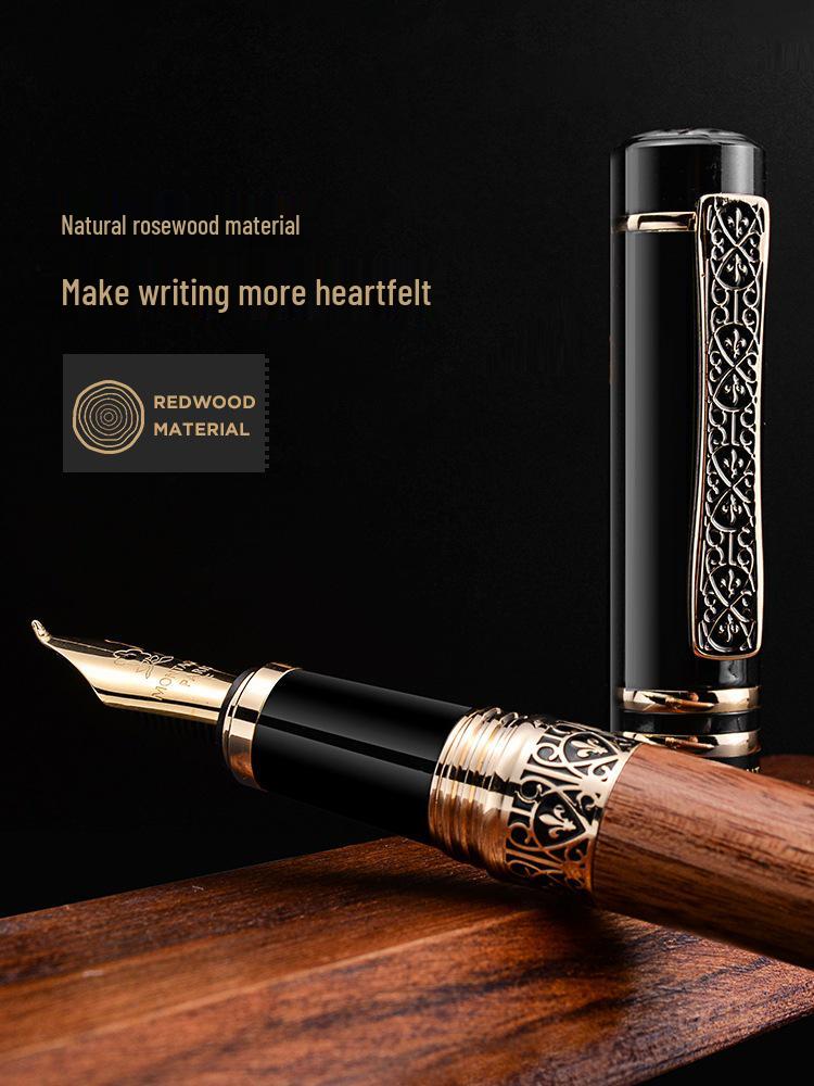 Montagut Legend Series Men's Calligraphy Fountain Pen with Bent Nib for Artistic Practice