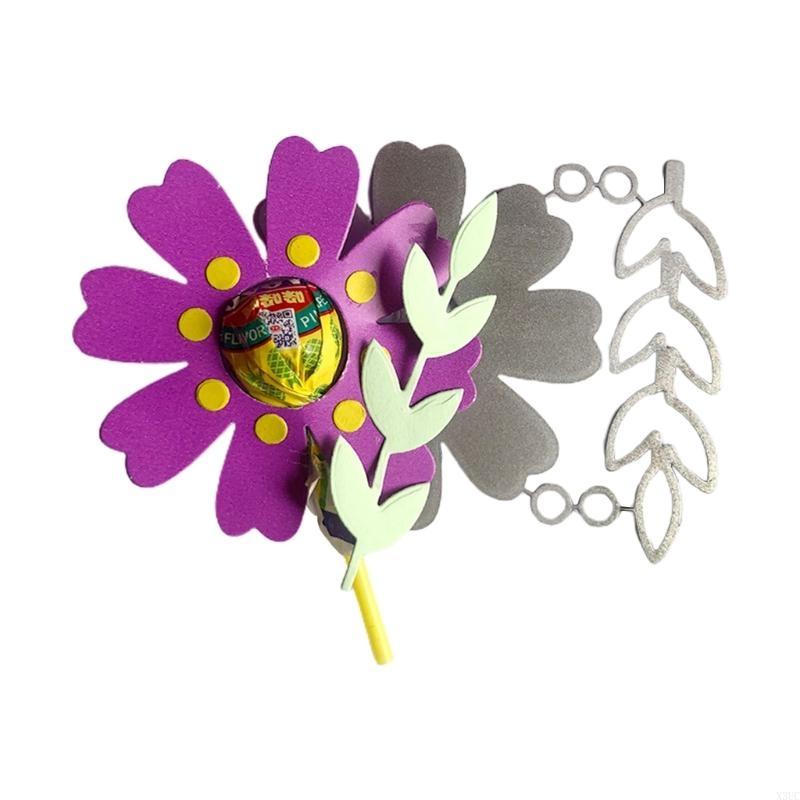 

Flower Metal Cutting Dies Scrapbooking Stencil Die Cuts Card Embossing DIY Photo Album Template Mold Decoration X3UC