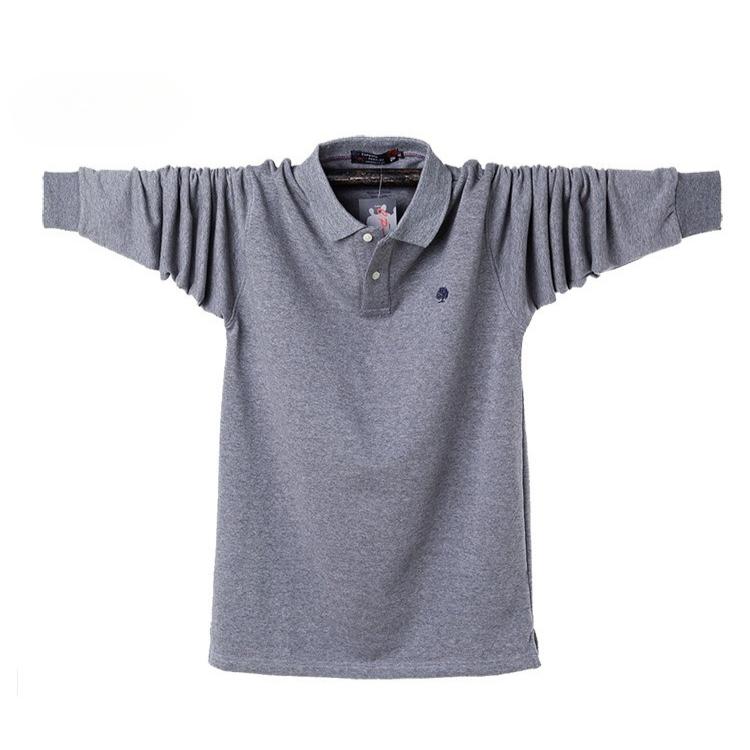 Men's Winter Collared Polo Shirts With Fleece Lined Casual Long Sleeve Tops Sweatshirts Button Down Pullover Shirts Warm Work Golf Shirts for Men