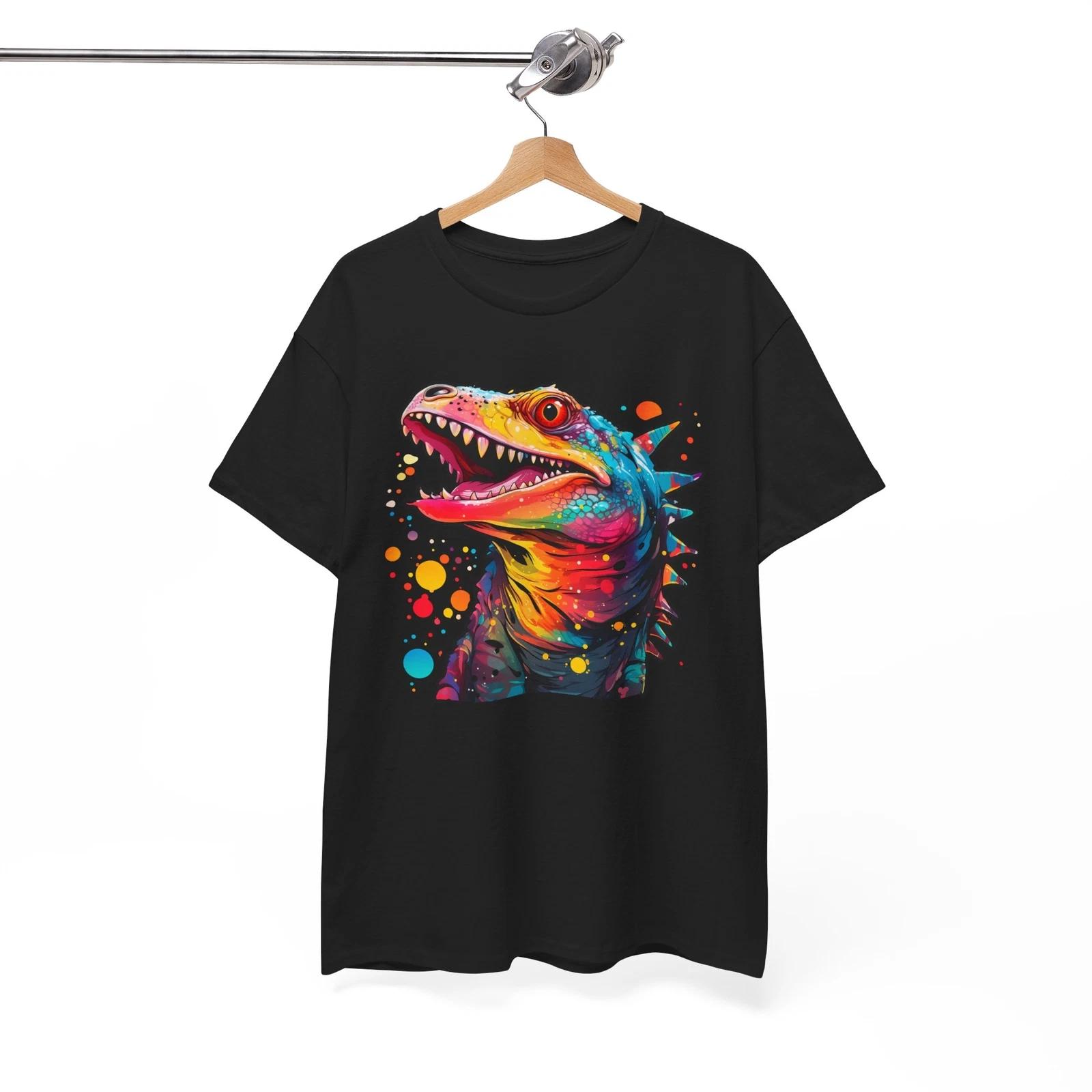 Фэнтези футболка | Футболка с волшебными существами | Акварельная футболка с фэнтези-драконом 2XL