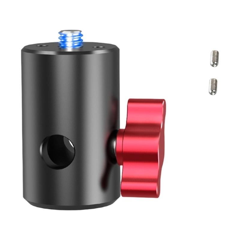 Quick Release Aluminum Alloy Adapter Base 1/4 Thread/3  For Photography Lighting Stand Tripods Mount