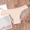 Women's Sexy Lace Panties Seamless Cotton Breathable Briefs Girls Transparent Underpants Plus Size Brand Underwear