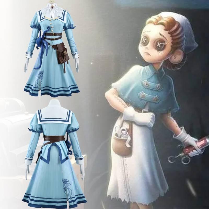 Stylish Eternal Flower Cosplay Costume Fifth Personality Anime Dress Game Theme