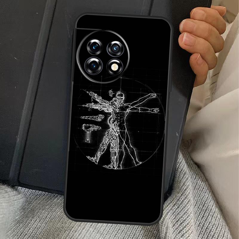 Human Anatomy Case For OnePlus 13R 12R 10R 13T 10T 8T 15 13 12 11 Nord CE 4 3 2 Lite N20 N30 Nord 5 Cover