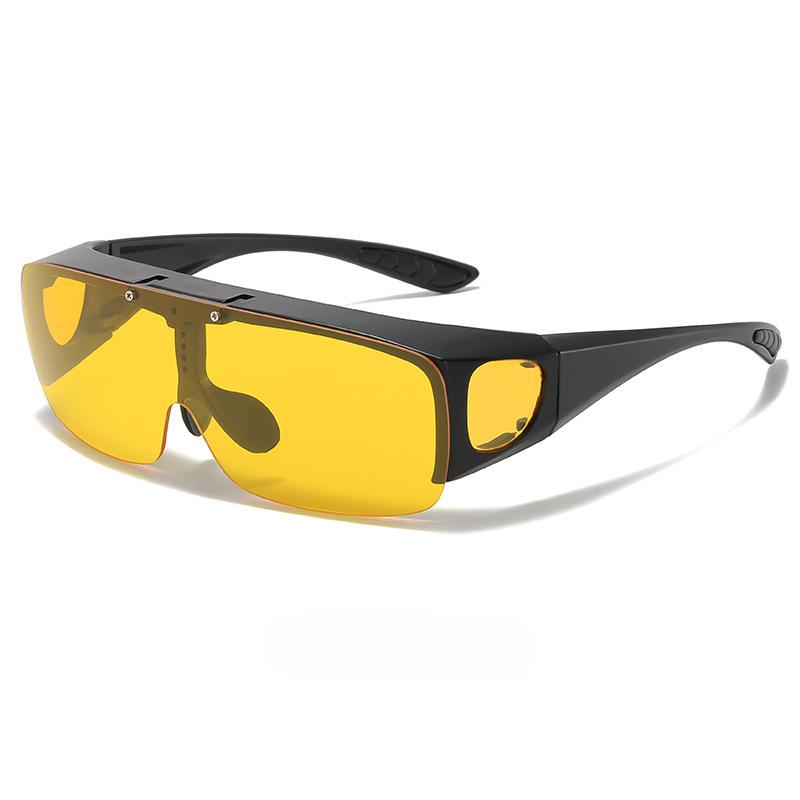 Non-polarized Classic Myopia Eyewear for A Special Purpose Flip Up Mirror Over Set Fishing Driving Sun Glasses Fashion PC Frame Men Women Eyeglasses