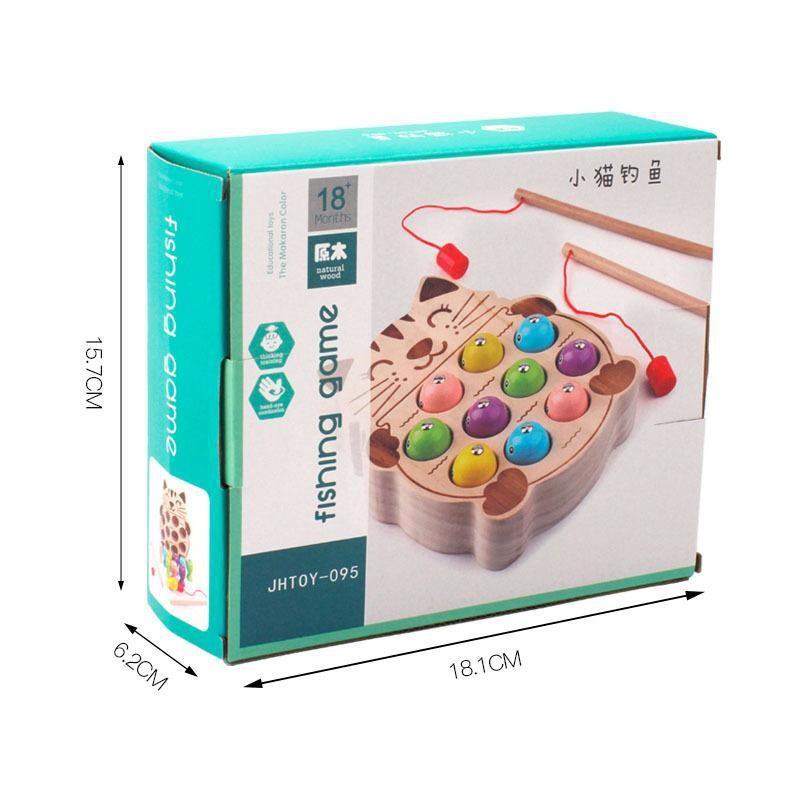 Wooden Baby Magnetic Toy Children Educational Puzzle Skill Development Gift