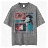 Anime Perfect Blue Mima Kirigoe Vintage Washed TShirt Men Women Clothing Fashion Aesthetic Short Sleeve Oversized T Shirts Tops