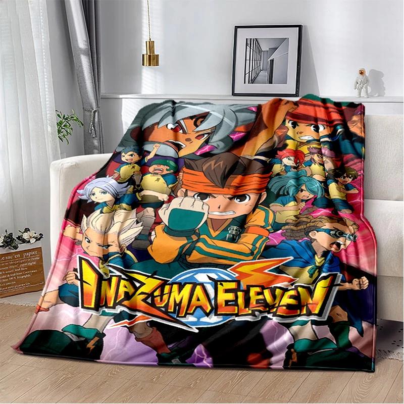 3D Inazuma Eleven Mark Evans Anime Cartoon Soft Plush Blanket,Flannel Blanket Throw Blanket for Living Room Bedroom Bed Sofa Kid