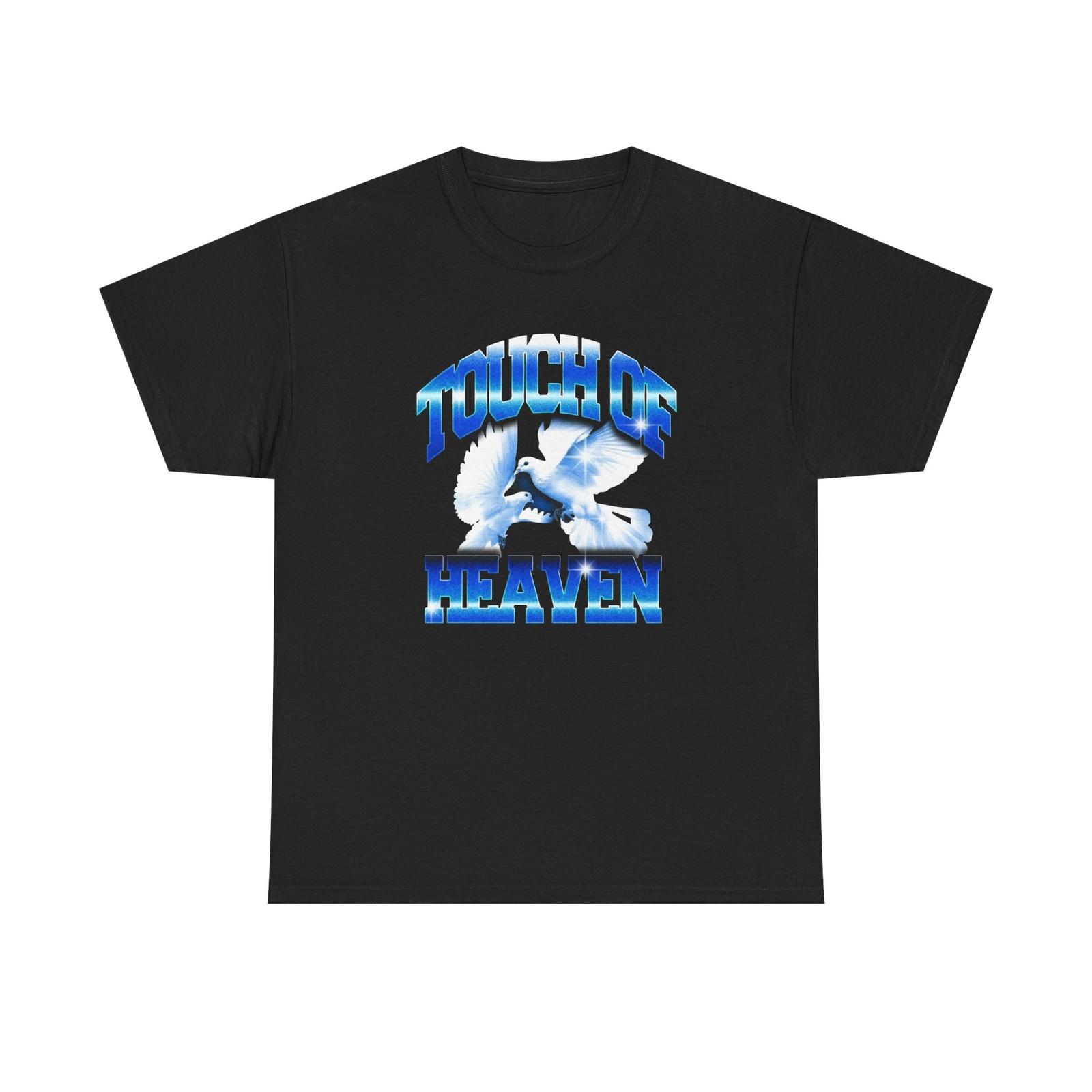 Touch Of Heaven Graphic T Shirt Mens Womens Tees Top NEW Heavy Cotton Tee 2XL