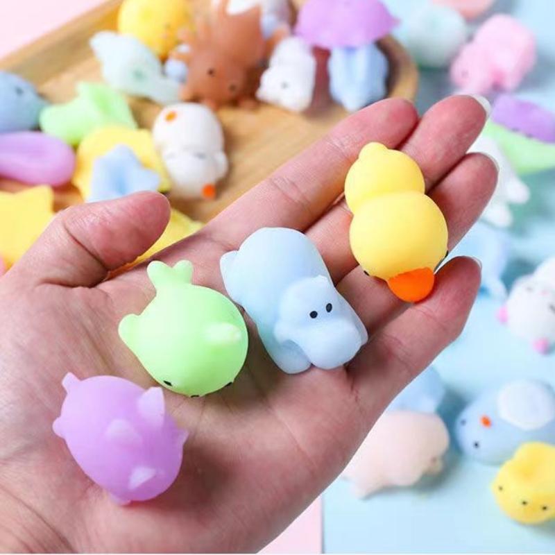 40pcs Puzzle And Stress Relief Toy Package Squeeze And Relieve Stress Surprise Gift For Children's Holiday Parties Reward