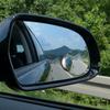 Blind Spot Car Mirror | Rimless Round Convex Car Mirror