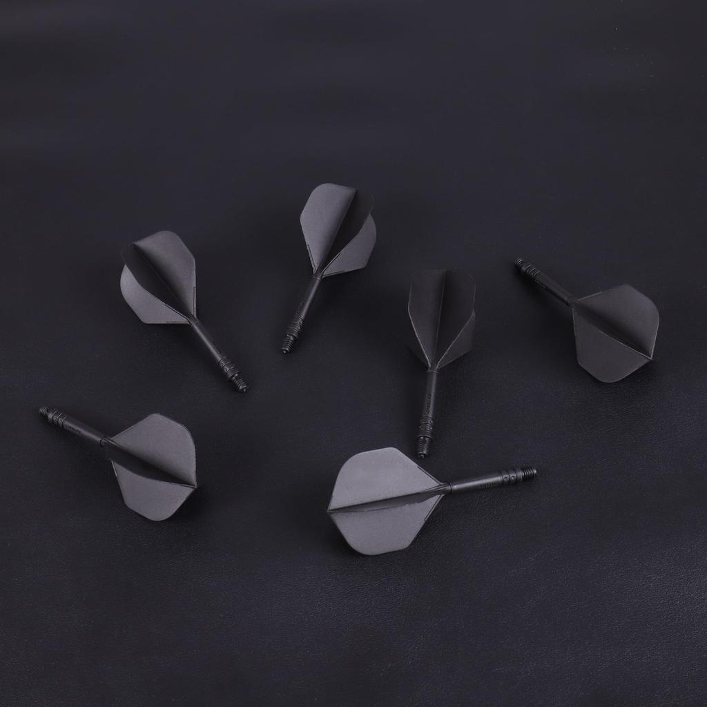 CyeeLife 6-pack Integrated Dart Flights and Shafts, One-piece Accessories 2BA,CF02A