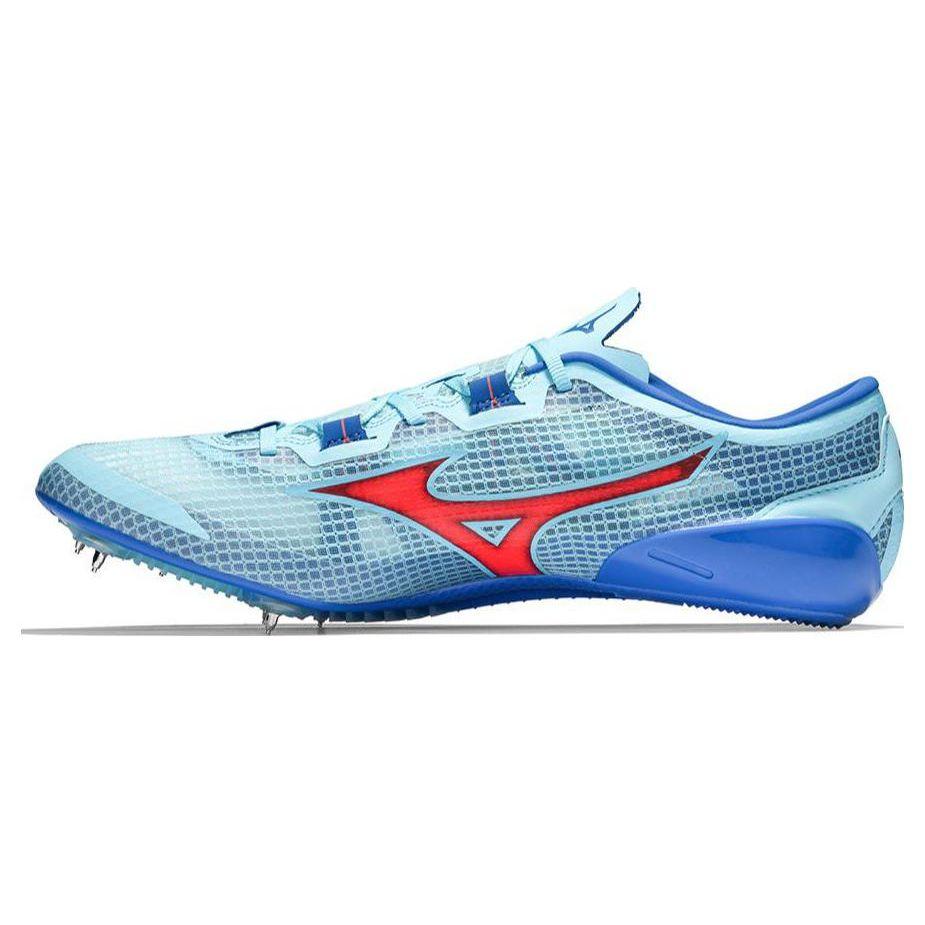 Mizuno Laser X Laser Next 3 Spikes Shoes Durable Breathable Low Top Running Shoes Unisex Sneakers Blue Orange U1GA230301