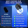 Men's Penis Enlargement Trainer – 10-Speed Vibrating Masturbator with Glans Stimulator & Massager (18+ Adult Toy)