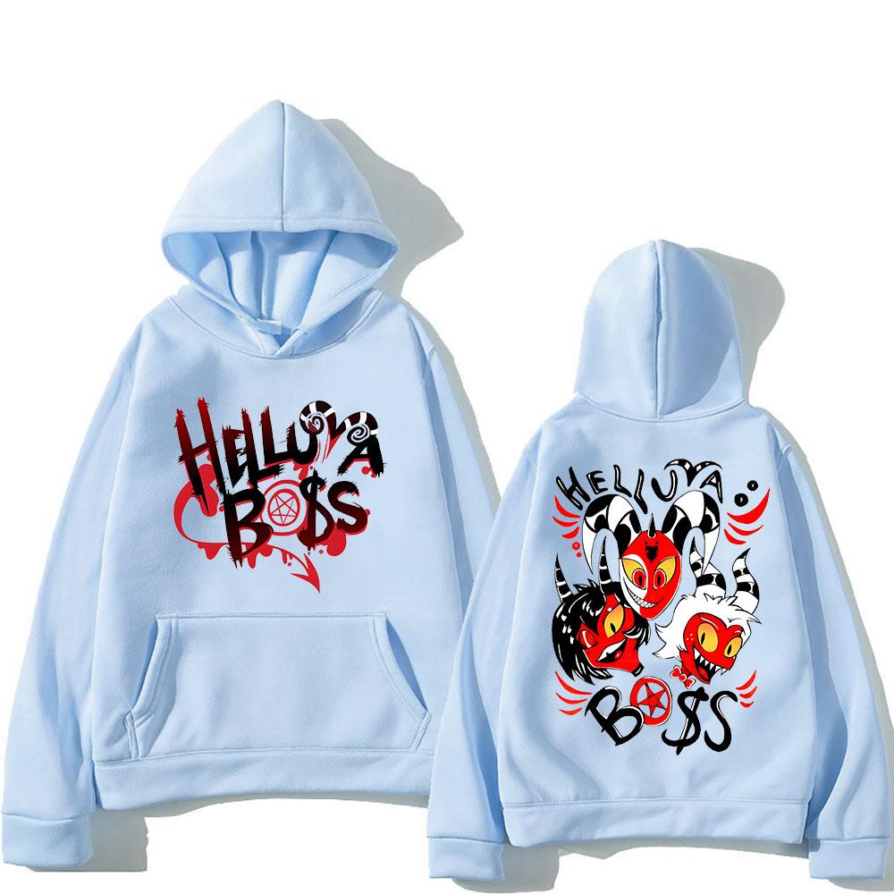 Hooded Anime Print Cartoon Comfortable Sweatshirts Long-sleeved Harajuku Kawaii Clothes Sudaderas Cute Fleece Hoody