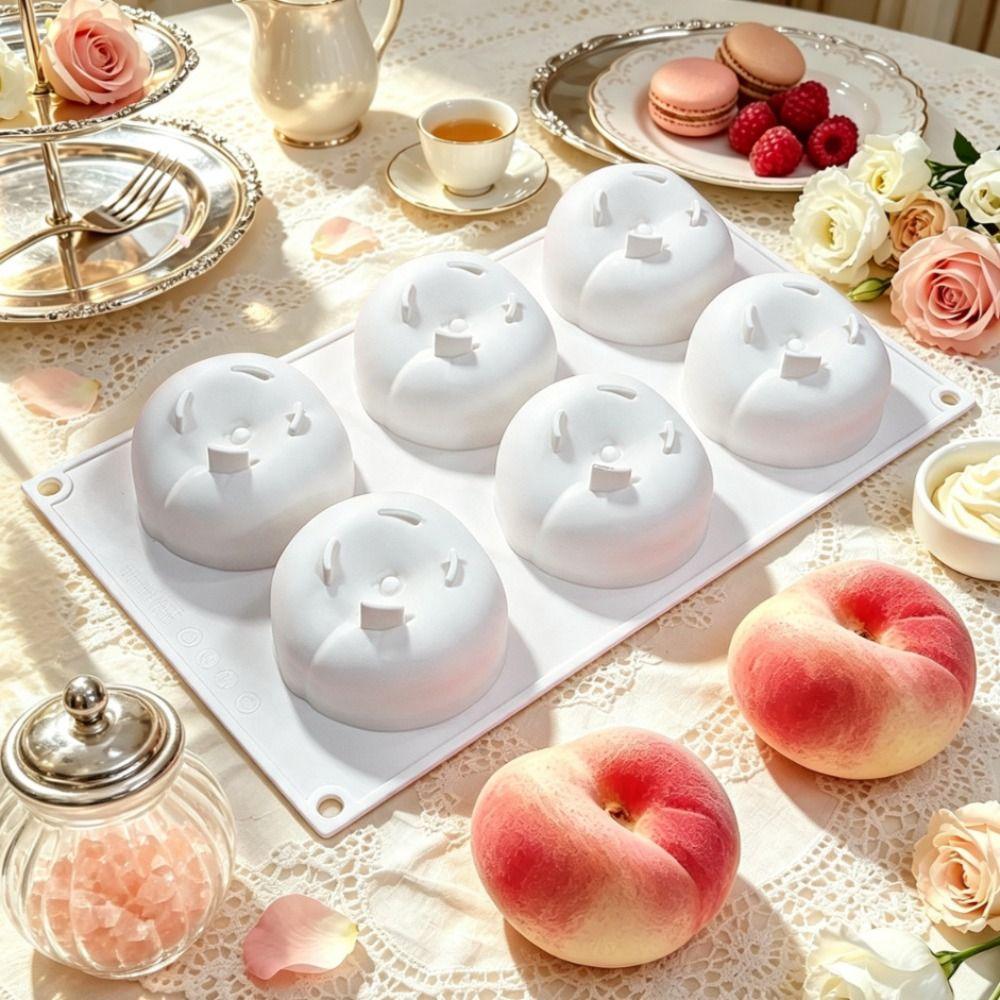 Lebensmittelechte Silikon-Fruchtform Dessertform Hitzebeständige Backform Französische Gebäckform