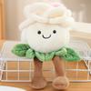 Simulated  Tree Potted Doll Dracaena Sanderiana Doll Plush Toy Creative  Green Plant Ornaments,1pc